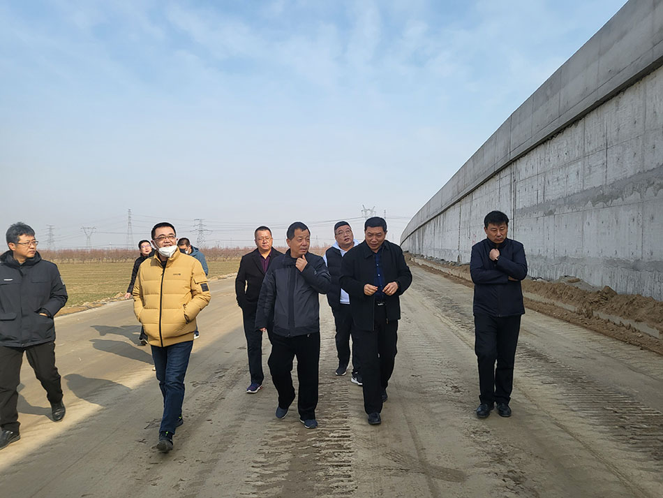 石家莊市公路工程質量安全站 到津石高速公路石家莊段督導檢查