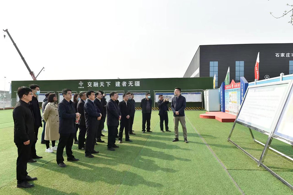 河北省發(fā)展和改革委員會觀摩團到復(fù)興大街、北三環(huán)市政化改造項目調(diào)研觀摩